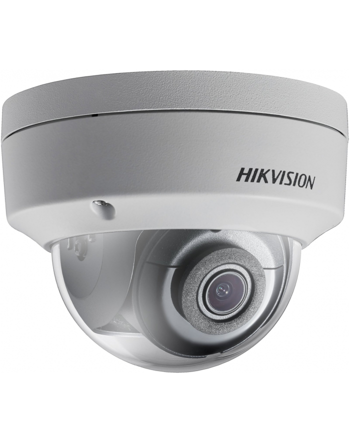 Hikvision kamera DS-2CD2123G0-I(2.8mm) w obudowie kopułowej. Rozdzielczość 2MP, przetwornik: 1/2.8?, zasięg IR EXIR do 30m, obiektyw: 2.8mm/F2.0, kąt poziomy: 114°, wbudowany sklot na kartę microSD do 128GB, zasilanie 12VDC/PoE główny
