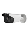 Hikvision kamera DS-2CD2T23G0-I8(4mm) w obudowie tulejowej. Przetwornik: 1/2.8?, zasięg IR EXIR do 80m, obiektyw: 4mm/F2.0, kąt poziomy: 86°, wbudowany sklot na kartę microSD do 128GB, zasilanie 12VDC/PoE - nr 1