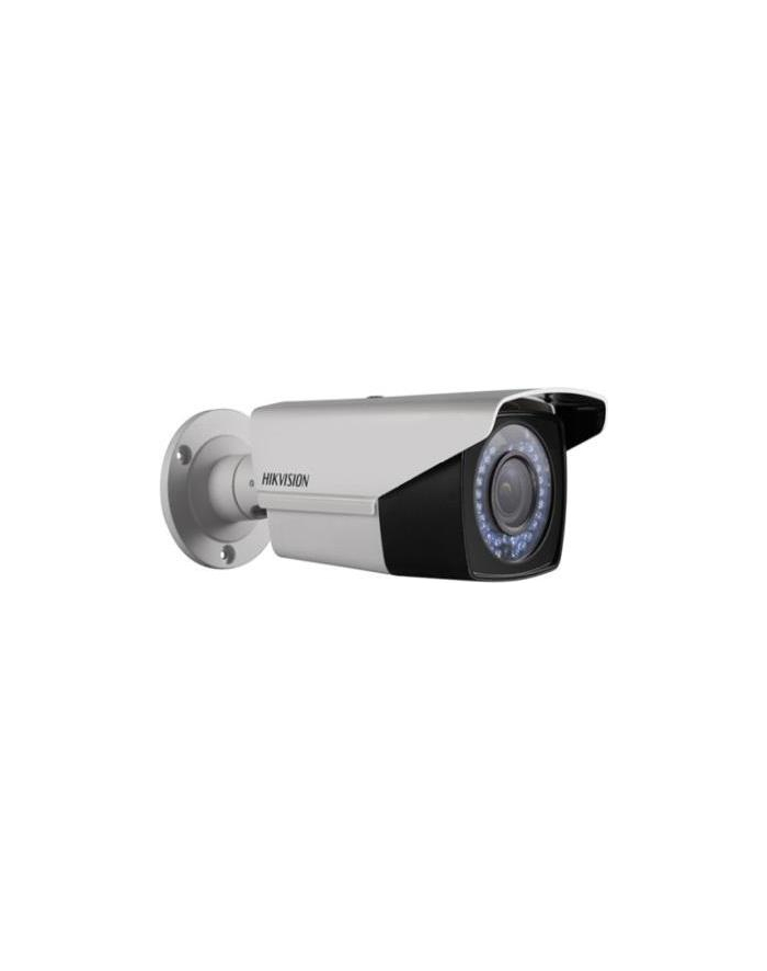 Hikvision kamera DS-2CE16D0T-VFIR3F(2.8-12mm) w obudowie tulejowej. Rozdzielczość 1080p, przetwornik 2MP, zasięg IR do 40m, obiektyw: 2.8-12mm, kąt widzenia 105.2°-32.8°, zasilanie 12VDC główny