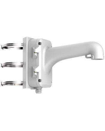 Hikvision DS-1604ZJ-pole adapter nasłupowy z uchwytem do kamer obrotowych. Średnica słupa ?67-127mm. Pasuje do serii kamer obrotowych: 4'', 5'', 6'', 8''