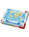 Puzzle 4000el Wielka mapa fizyczna świata Meridian 45007 Trefl - nr 1