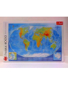 Puzzle 4000el Wielka mapa fizyczna świata Meridian 45007 Trefl - nr 2