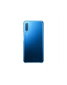 samsung Etui Gradation Cover do A7 2018 niebieskie - nr 1