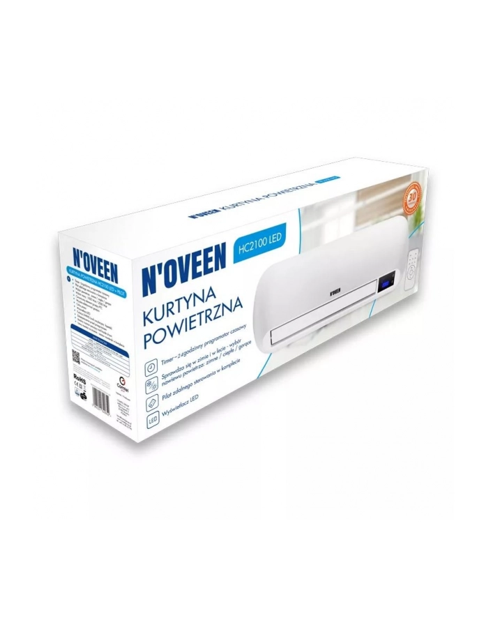 noveen Kurtyna grzewcza HC2100 2000W + pilot główny