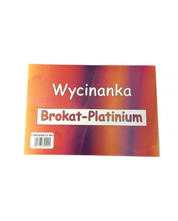 cormoran Wycinanka A4 brokat Platinium