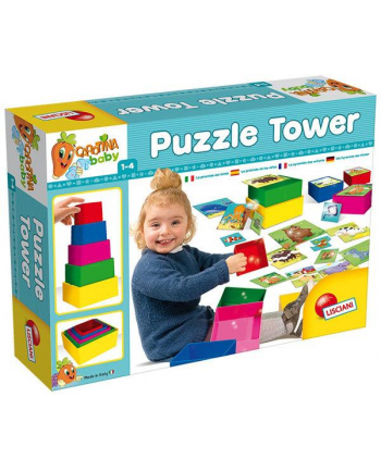 lisciani giochi Carotina Baby Puzzle Tower