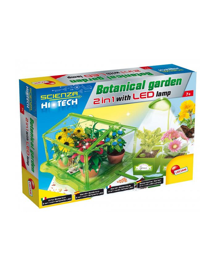 lisciani giochi Hi-Tech Ogród botaniczny 2w1 z lampką LED główny