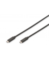 assmann Kabel polaczeniowy USB 3.1 Gen.2 SuperSpeed+ 10Gbps Typ USB C/USB C M/M, Power Delivery, czarny 1m - nr 17