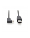 assmann Kabel połączeniowy USB 3.1 Gen.2 SuperSpeed+ 10Gbps Typ-C 90 stopni /USB A M/M, PD kątowy czarny 1m - nr 15