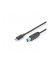 assmann Kabel polaczeniowy USB 3.1 Gen.2 SuperSpeed+ 10Gbps Typ USB C/B M/M Power Delivery, czarny, 1,8m - nr 11