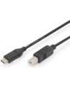 assmann Kabel polaczeniowy USB 2.0 HighSpeed Typ USB C/B M/M, Power Delivery, czarny 1,8m - nr 9