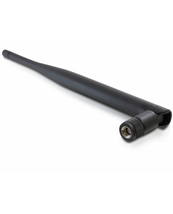 DeLOCK WLAN antenna 802.11 b/g/n - black - RP-SMA connector 5 omnidirektional