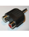 goobay Adapter Jack blue 3pin > 2x St - black - Stereo - nr 13