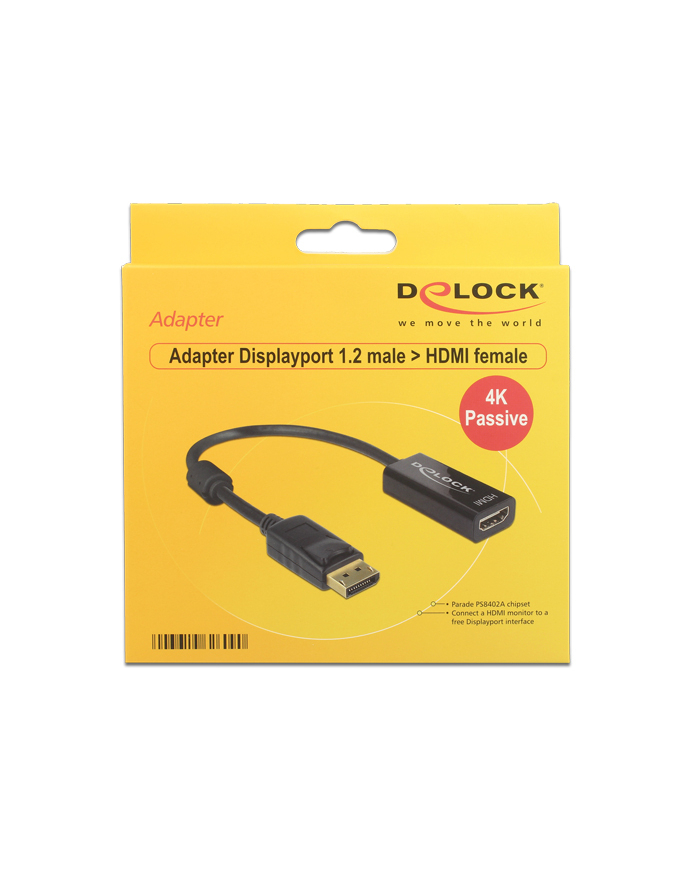 DeLOCK DisplayPort St > HDMI blue 4K główny