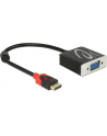 DeLOCK Adap DP St>VGA Rifle - black - nr 6