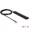 DeLOCK Ant. TS-9 St omnidir starr - black - adhesive mounting - nr 12