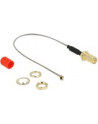 DeLOCK PR-SMA blue>MHF/U.FL-LP-068 St 10cm - antenna cable with ferrite core - nr 4