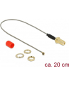DeLOCK blue>MHF/U.FL-LP-068 St 20cm - antenna cable with ferrite core - nr 3