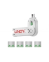 Lindy port lock 4pcs. - Code green - nr 10