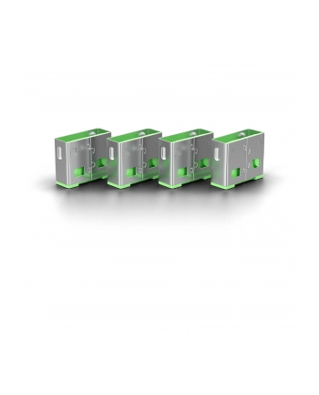 Lindy port lock 10pcs. - Code green