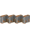 Lindy port lock 4pcs. - Code Orange - nr 39