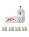 Lindy port lock 4pcs. - Code Orange - nr 41