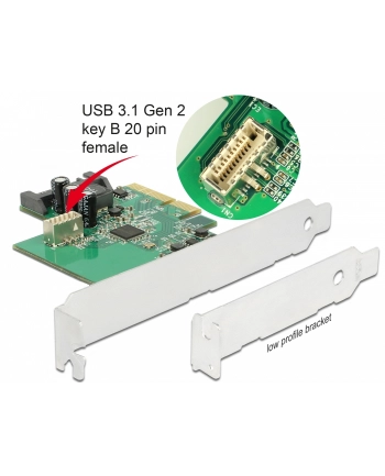 DeLOCK Exp. Card>1x intern 3.1