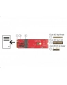 DeLOCK converter Key M St>M.2 E Slot - nr 6