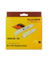 DeLOCK PCIe card>1x M.2 E Prof. - nr 4