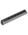 Bachmann 90 ° craftsman. 6x protection cont.2m black - 6xCEE7 / 3 - nr 2