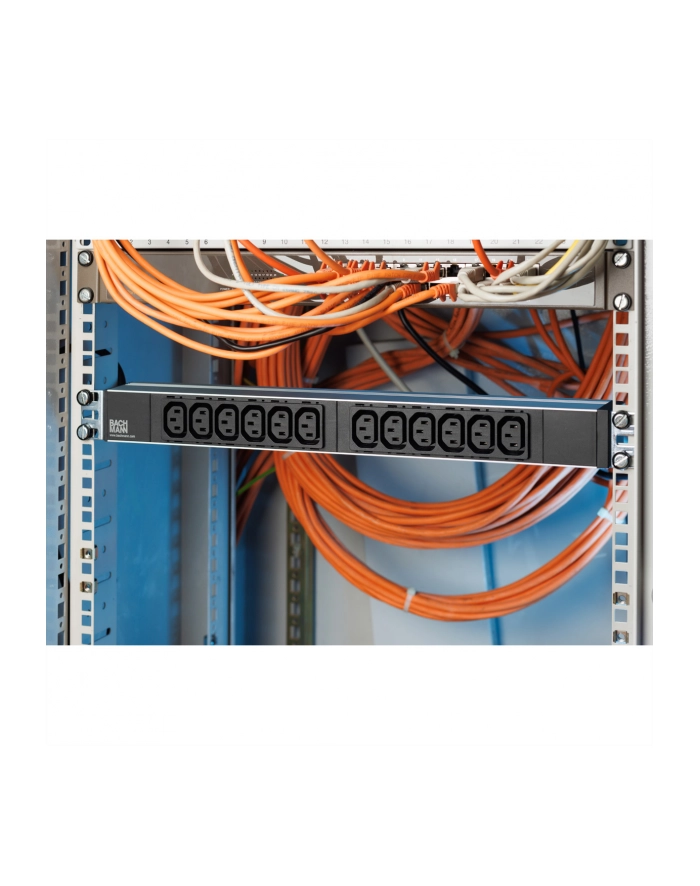 Bachmann power strip 19 '' 1HE 333.616 - 12xC13 lock główny