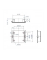 Bachmann frame blind with screw-on dome - black - nr 19