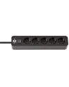 Brennenstuhl Ecolor power strip 5-fold black - nr 14