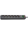 Brennenstuhl Eco-Line sockets 6-fold - anthracite 13.500A surge protection - nr 13