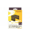 DeLOCK mounting frame 4x 2.5'' to 3.5'' black - nr 22