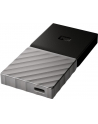 western digital WD My Passport SSD 2 TB SSD - USB-C 3.1 - black/silver - nr 35