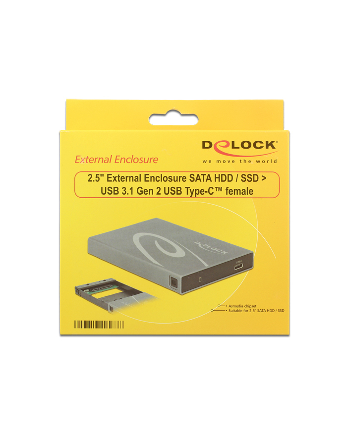 DeLOCK 2,5'' micro SATA HDD> USB 3.1 główny