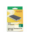 DeLOCK External housing M.2/KeyB SSD->USB 3.0 B - Socket with encryption function - nr 17