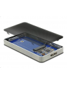 DeLOCK External housing M.2/KeyB SSD->USB 3.0 B - Socket with encryption function - nr 46