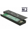 DeLOCK M.2> USB 3.1 Gen2 Type C socket - external housing - nr 1