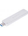 silverstone technology Silvstone SST-MS09S USB 3.1 - M.2 SATA SSD to USB 3.1 Gen 2 - nr 10