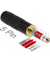 DeLOCK jack 4,4mm 5Pin>bu 2,5mm 4Pin - Adapter - nr 11
