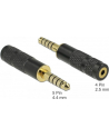 DeLOCK jack 4,4mm 5Pin>bu 2,5mm 4Pin - Adapter - nr 8