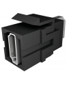 Bachmann HDMI Keystone module - black - nr 16