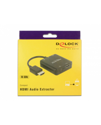 DeLOCK HDMI Audio Extractor 4K 60 Hz kom