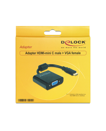 DeLOCK HDMI-C plug > Rifle - black
