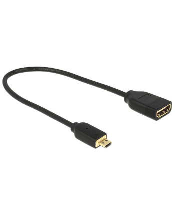 DeLOCK micro HDMI - HDMI St-Bu 20cm 4K