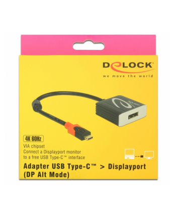 DeLOCK C plug> Displayport Rifle