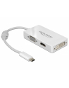 DeLOCK Adap. C St>VGA/HDMI/DVI blue wh - nr 16