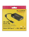 DeLOCK Adap. C St>VGA/HDMI/DVI blue - nr 32